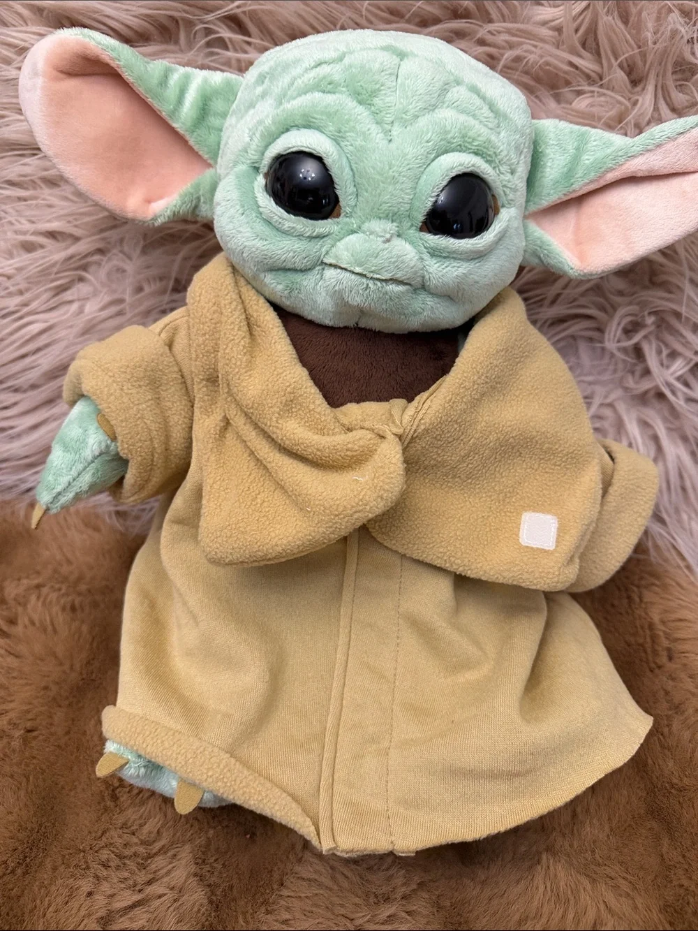 Build-A-Bear Grogu Plush - Green with Tan Robe